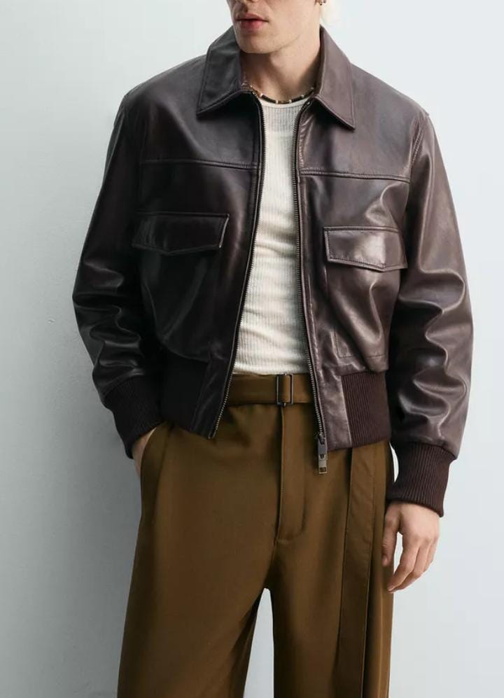 Handmade Quilted Sheepskin Biker Jacket - Maier's - All Season