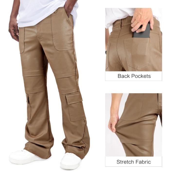 Straight Modern Style Pant for Men - Maier's Style Straight-Cut 6 Pocket Pants