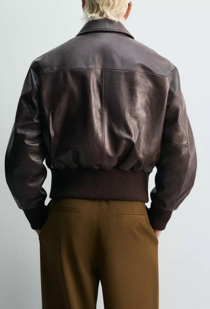 Handmade Quilted Sheepskin Biker Jacket - Maier's - All Season