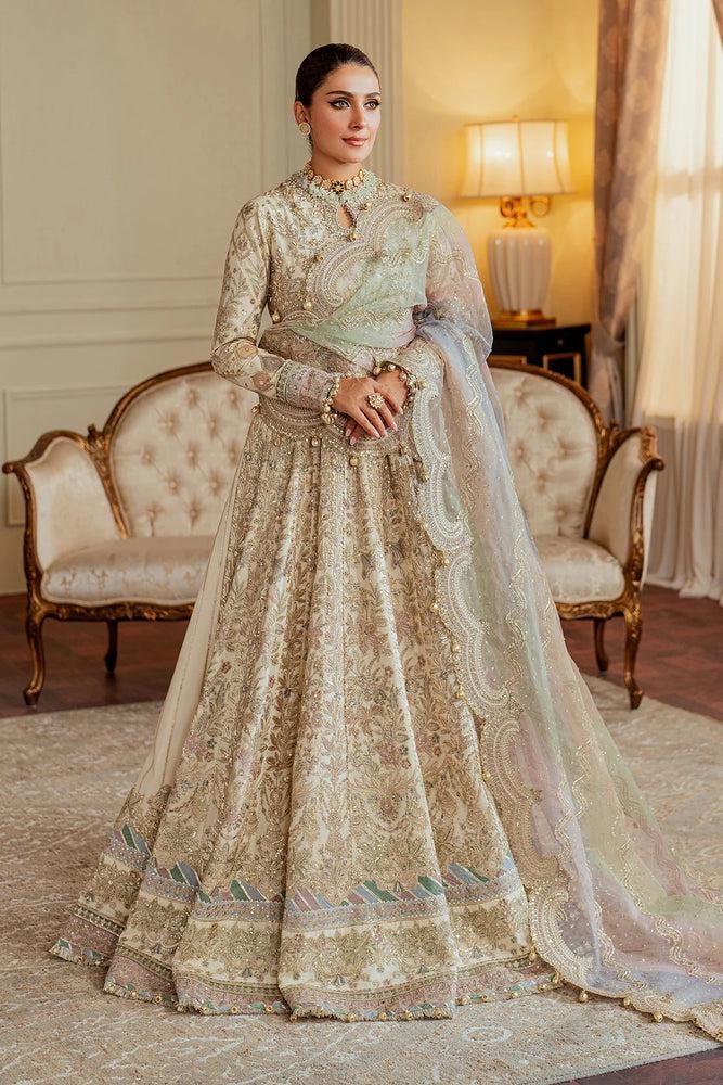 Luxury Embroidered Bridal Lehenga Maxi Dress | Pakistani Wedding Wear