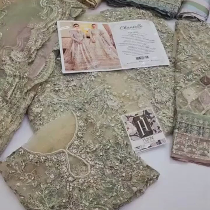 Luxury Embroidered Bridal Lehenga Maxi Dress | Pakistani Wedding Wear